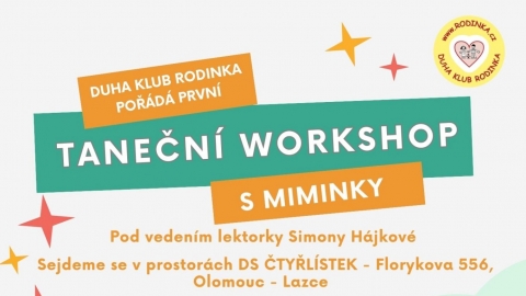 Taneční workshop s miminky  v Olomouci