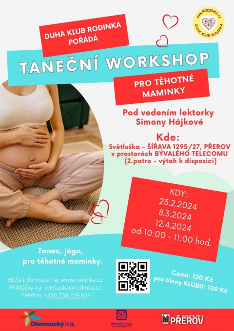 Taneční workshop pro těhotné maminky